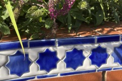 Frostproof garden wall detail 1