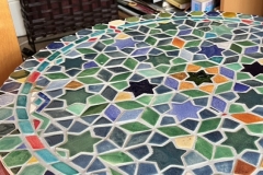 Mosaic table