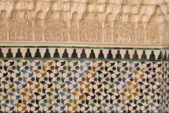Alhambra freize and plaster detail